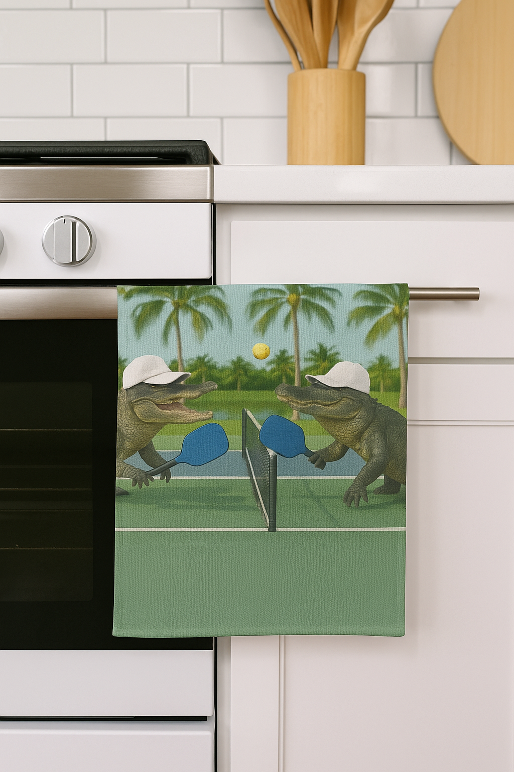 Pickleball Gators Hand Towels