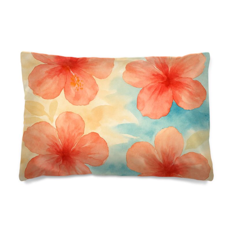 Island Bloom Breeze Duvet Cover