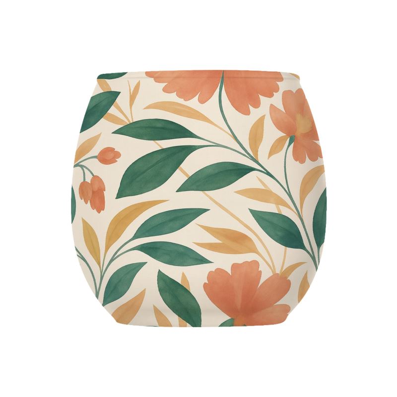 Twisted Vines Glass Tealight Candle Holder