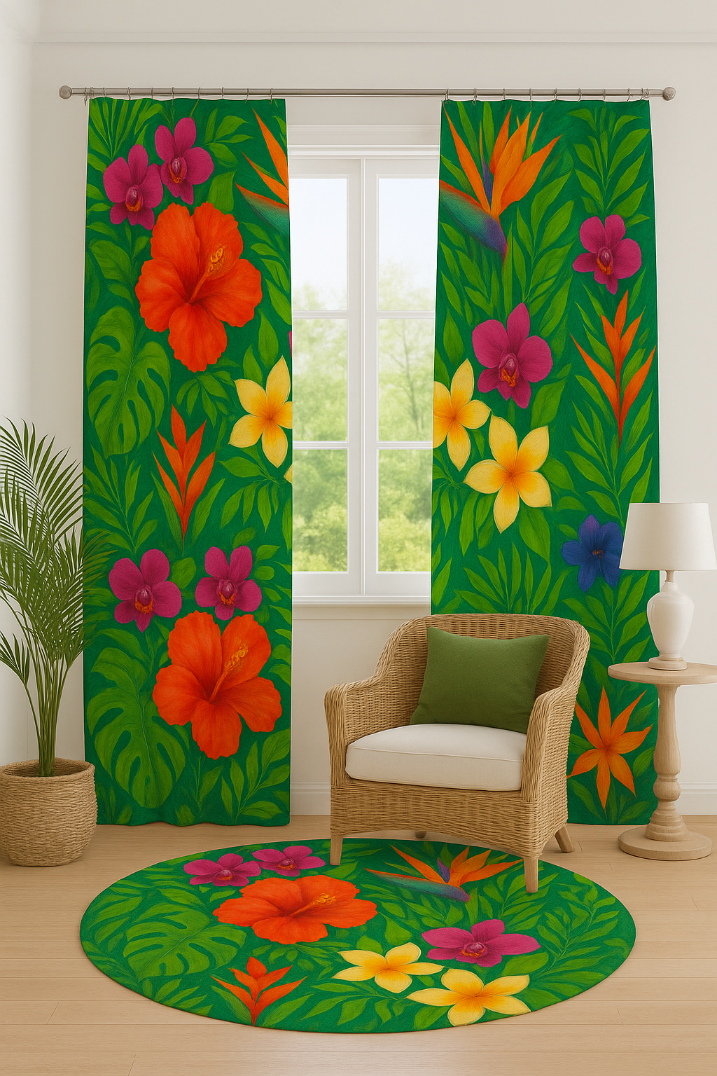 Aloha Garden Curtains