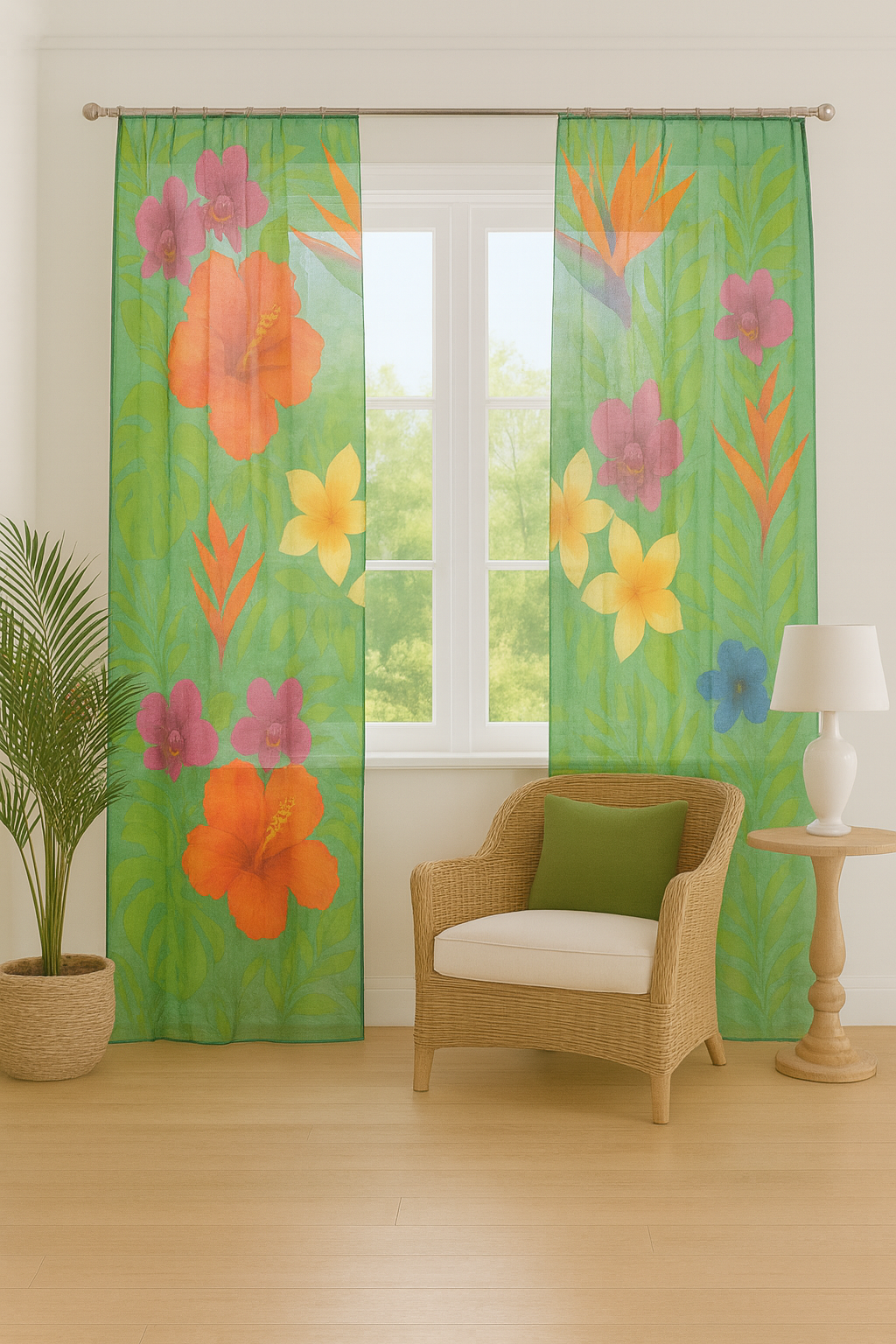 Aloha Garden Curtains