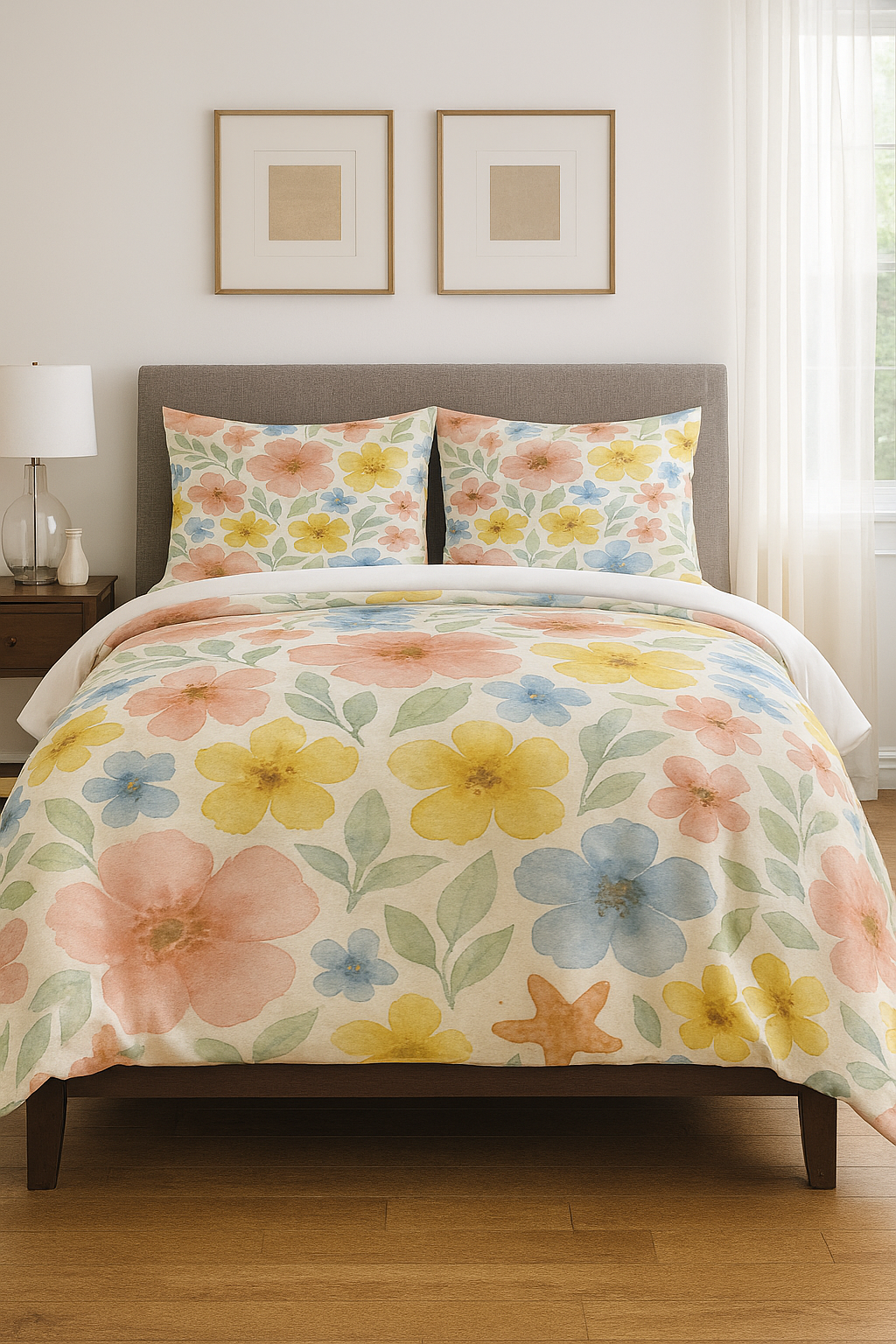 Coastal Wildflower Breeze Duvet Bedding