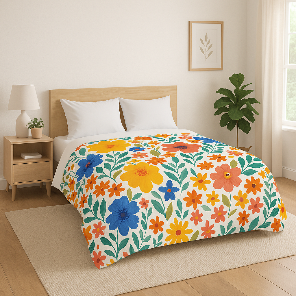 Dancing Wildflower Comforter
