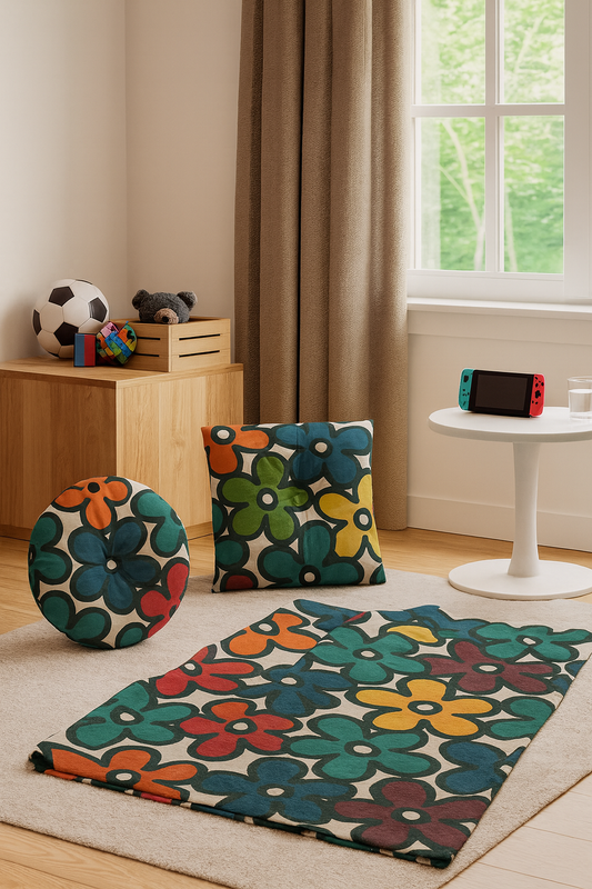 Heather's Harmony Floor Pillow