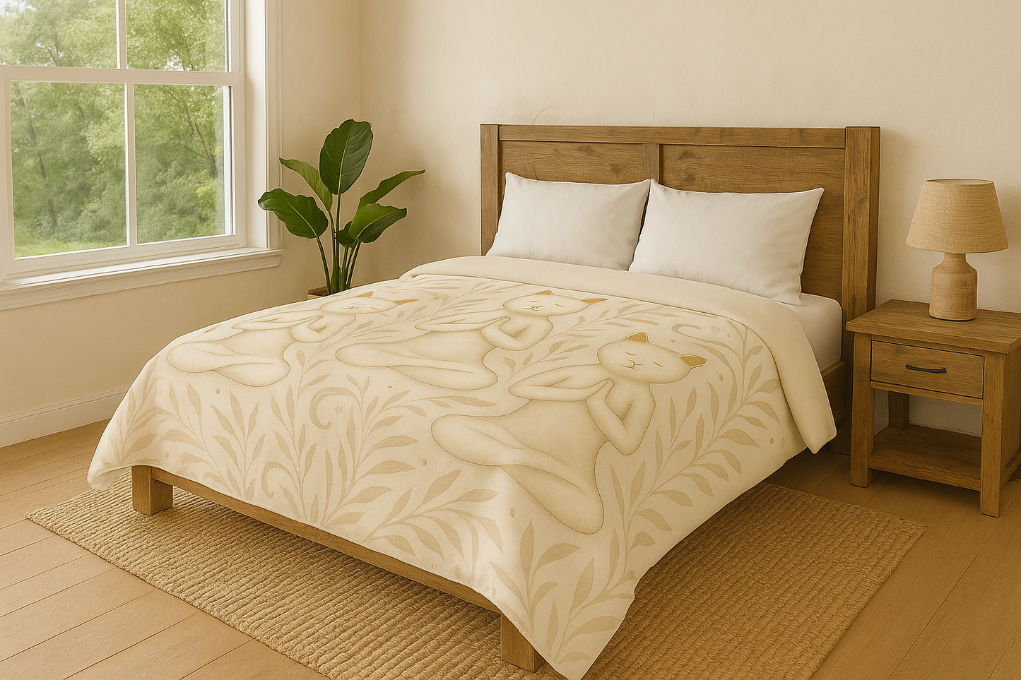 Quiet Paws, Calm Mind Comforter