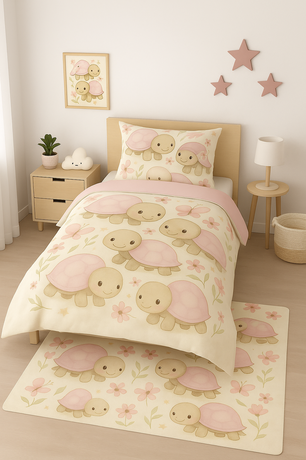 Slow and Sweet Turtle Comforter