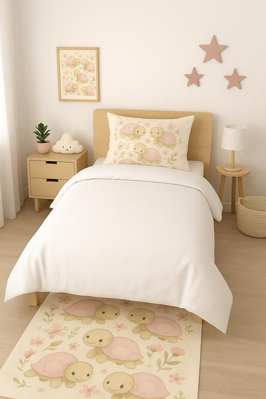 Slow and Sweet Turtle Pillow Shams