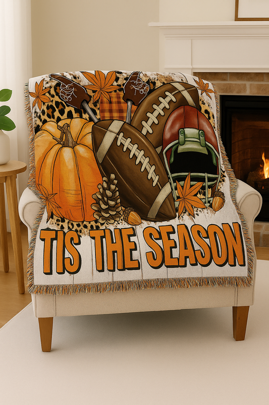 Tis' the Season Woven Blanket