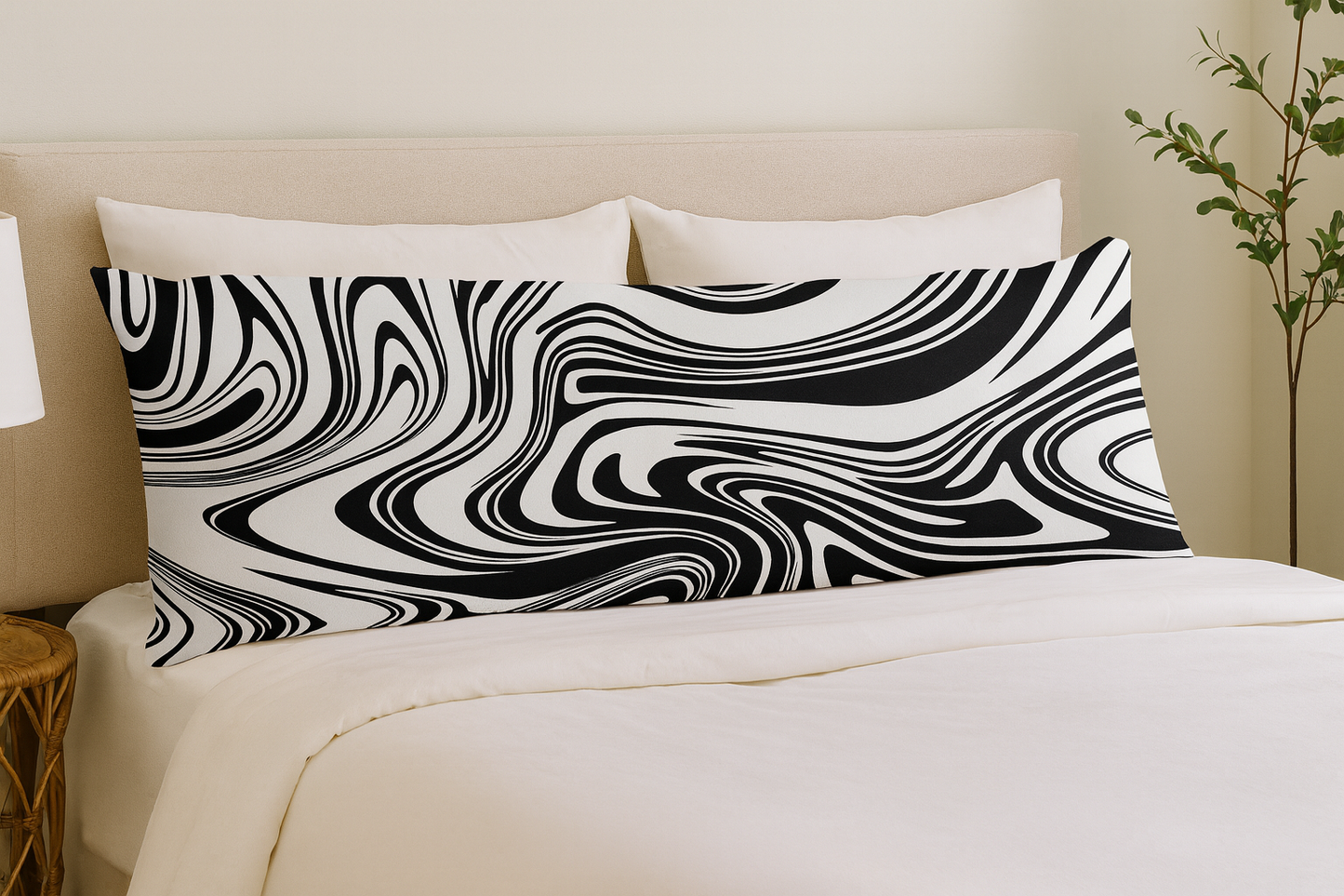 Monochrome Body Pillows