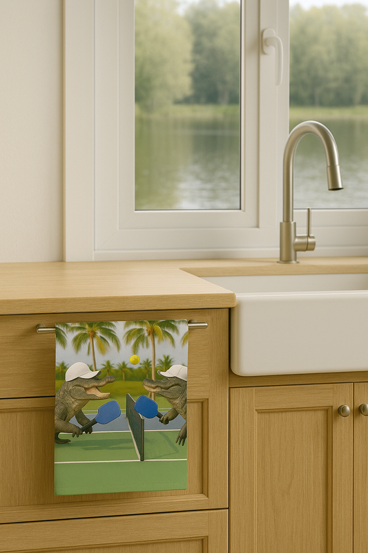 Pickleball Gators Hand Towels