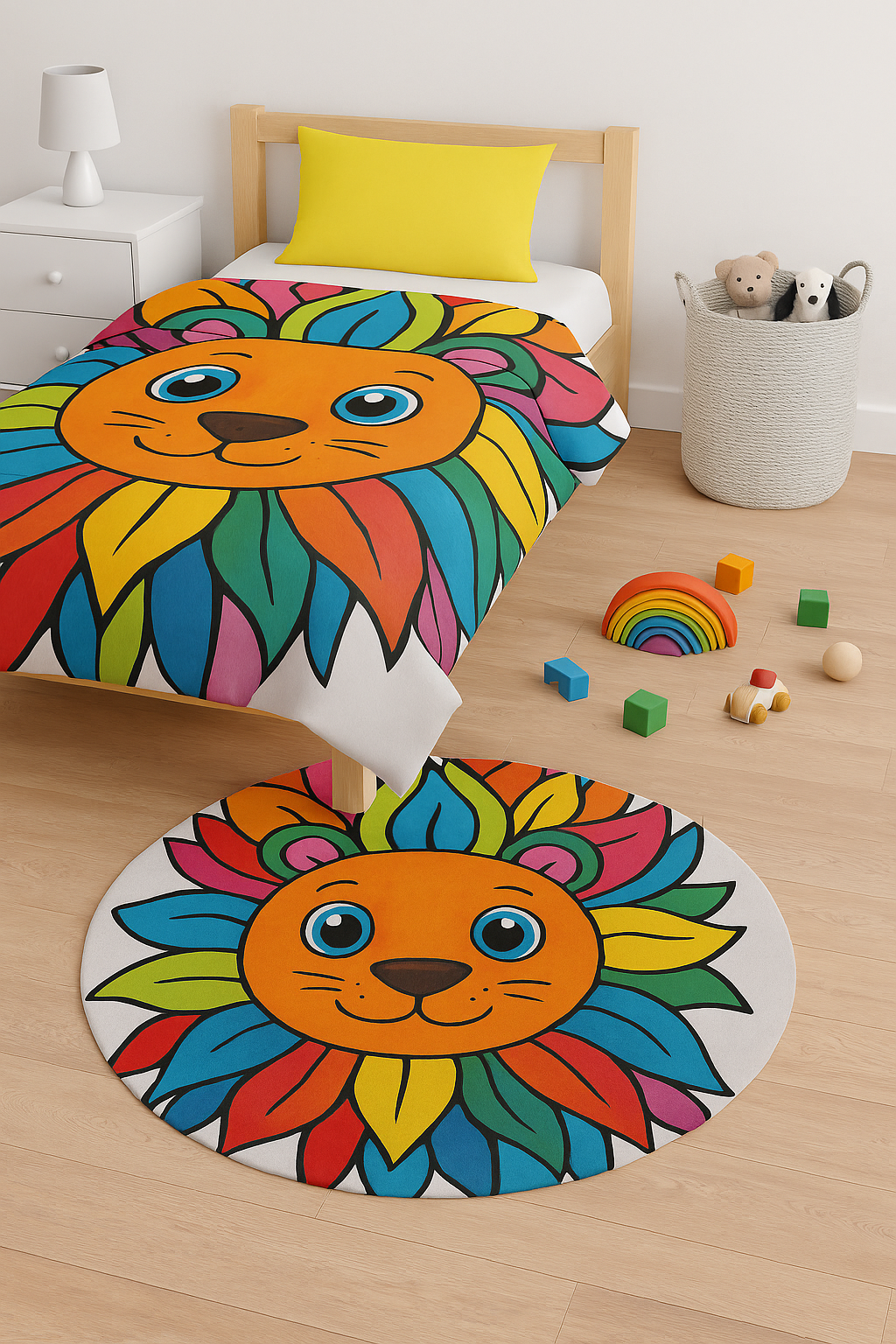 Rainbow Mane Area Rug