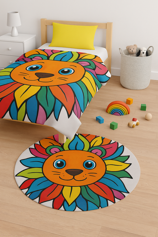 Rainbow Mane Area Rug