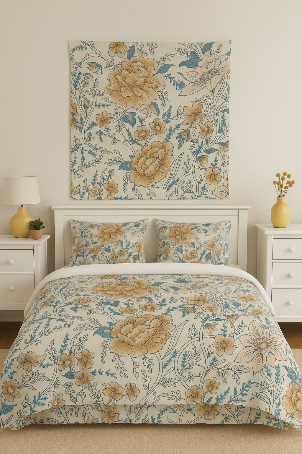 Rustic Bloom Tapestries