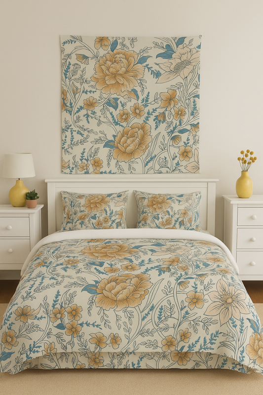 Rustic Bloom Tapestries